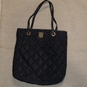TOMMY Hilfiger,  slightly  used bag w/ gold accent